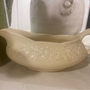 Crown Ducal Florentine Gravy Boat Pitcher England